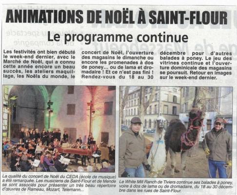 Noël 2015 à Saint-Flour !!!