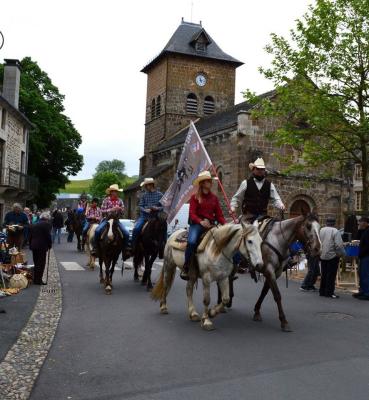 Fête du cheval à Saignes 2015 