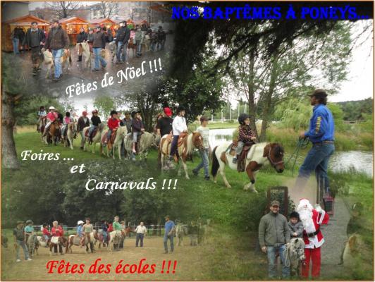 Baptêmes à poneys !!!